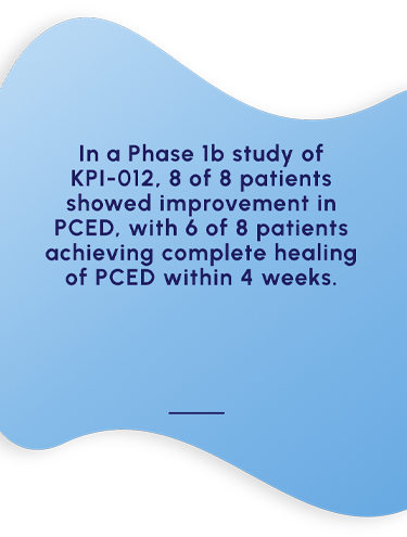 In a Phase 1b study of KPI-012